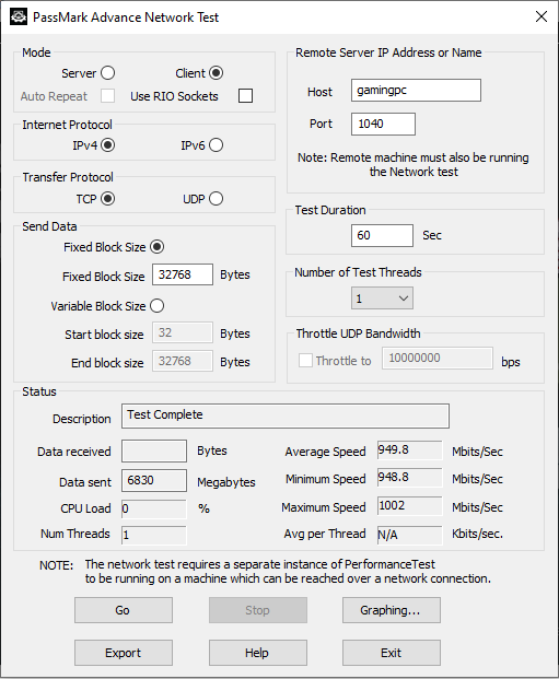 ASRock B550 Taichi Motherboard LAN Testing