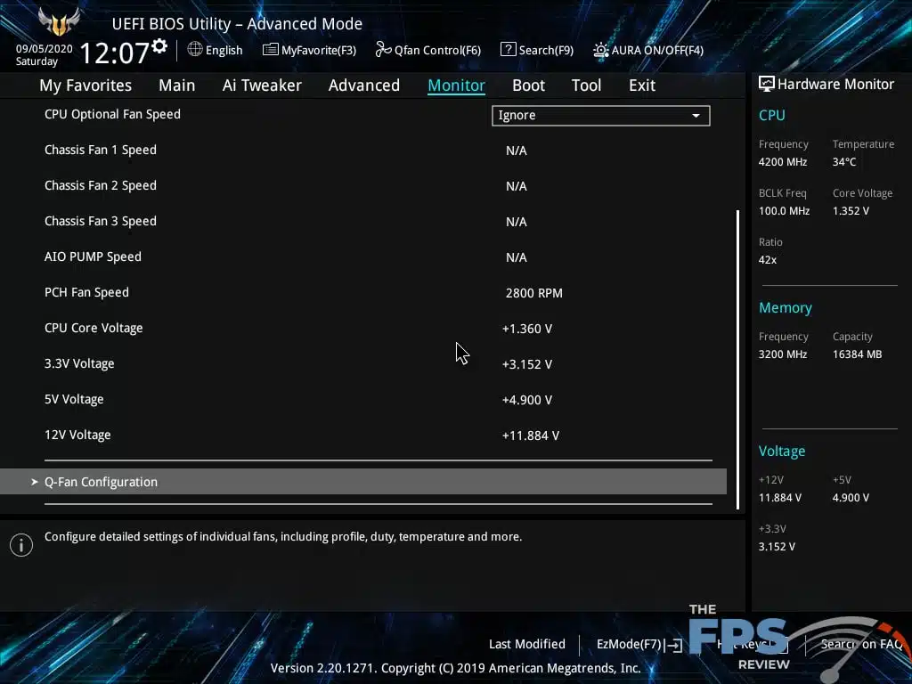 ASUS TUF GAMING X570 PLUS (WI-FI) Motherboard Review BIOS