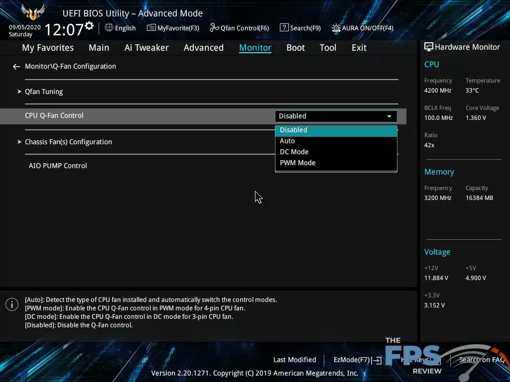 ASUS TUF GAMING X570 PLUS (WI-FI) Motherboard Review BIOS