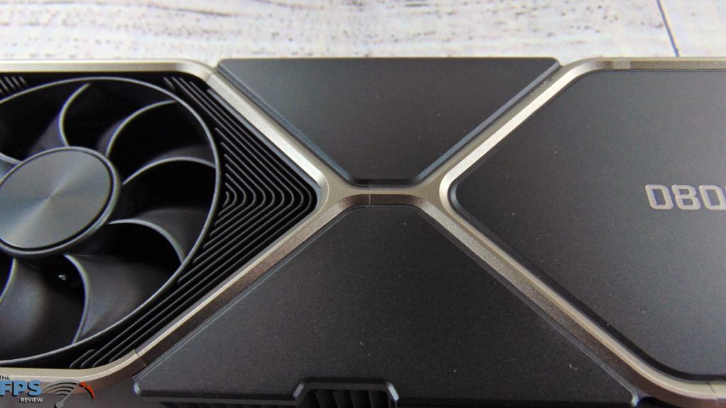 NVIDIA GeForce RTX 3080 Founders Edition backplate