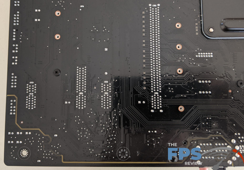ASUS TUF GAMING X570 PLUS (WI-FI) Motherboard Review Back of Motherboard