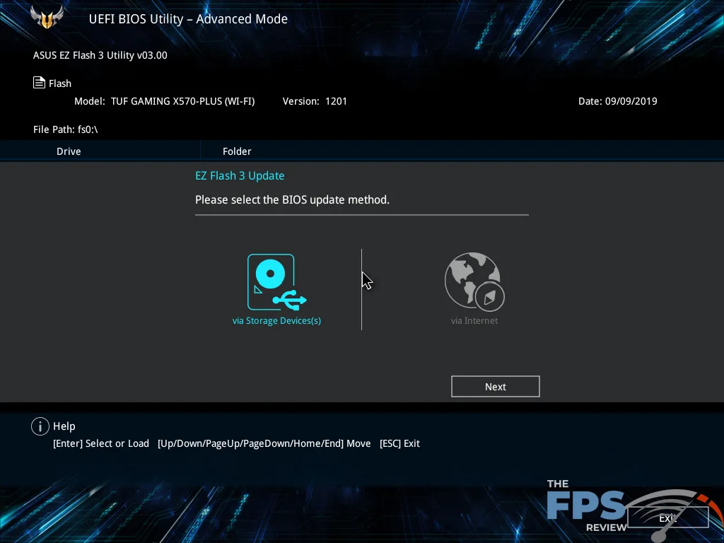 ASUS TUF GAMING X570 PLUS (WI-FI) Motherboard Review BIOS