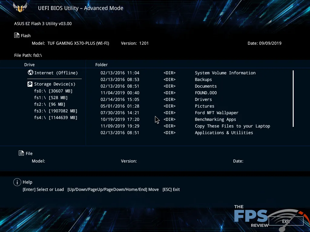 ASUS TUF GAMING X570 PLUS (WI-FI) Motherboard Review BIOS