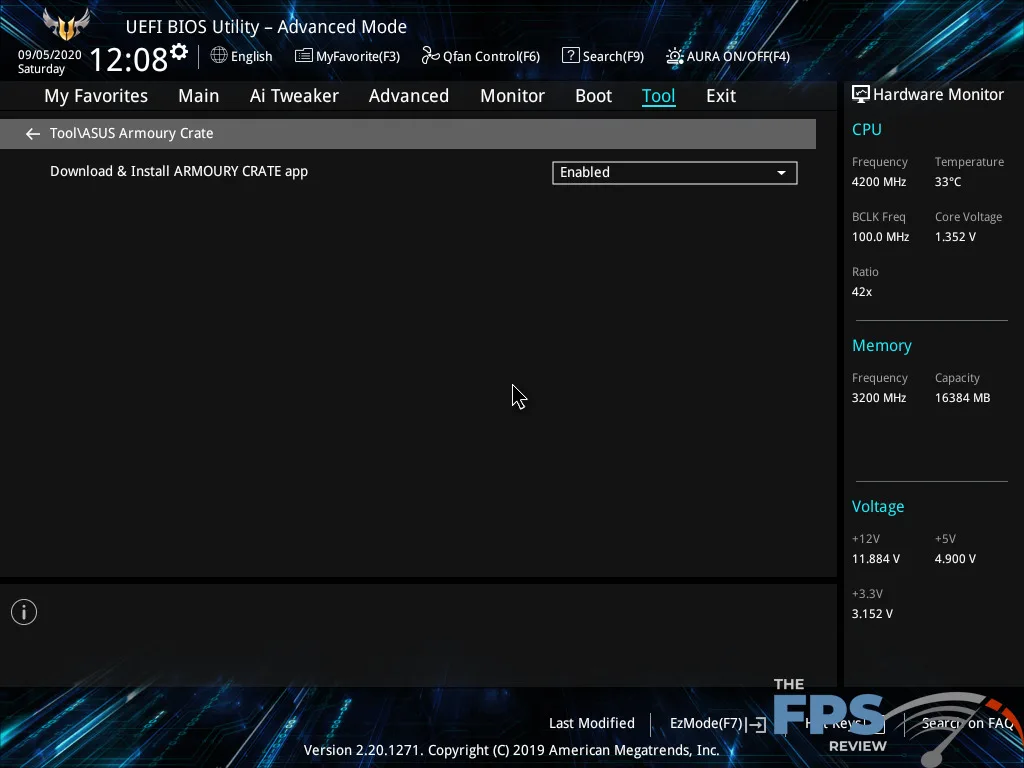 ASUS TUF GAMING X570 PLUS (WI-FI) Motherboard Review BIOS