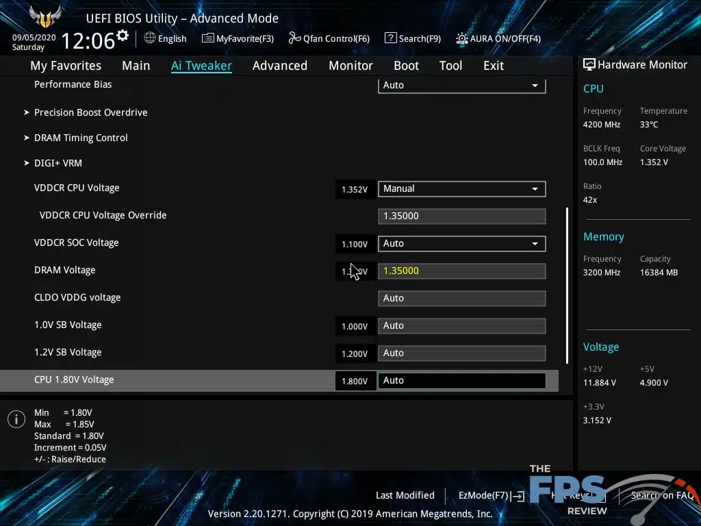 ASUS TUF GAMING X570 PLUS (WI-FI) Motherboard Review BIOS