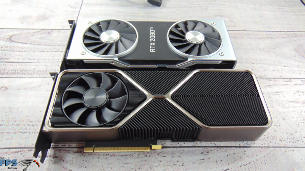 NVIDIA GeForce RTX 3080 Founders Edition compared with RTX 2080 Ti Founders Edition