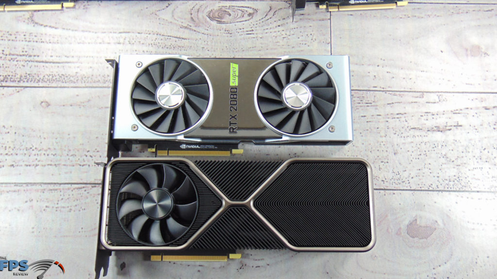 NVIDIA GeForce RTX 3080 Founders Edition compared with RTX 2080 SUPER FE