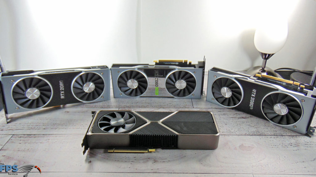 NVIDIA GeForce RTX 3080 Founders Edition compared with RTX 2080 Ti RTX 2080 RTX 2080 SUPER