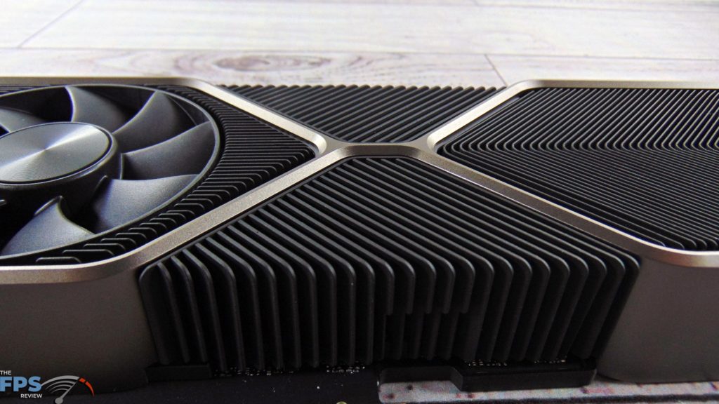 NVIDIA GeForce RTX 3080 Founders Edition heatsink fins