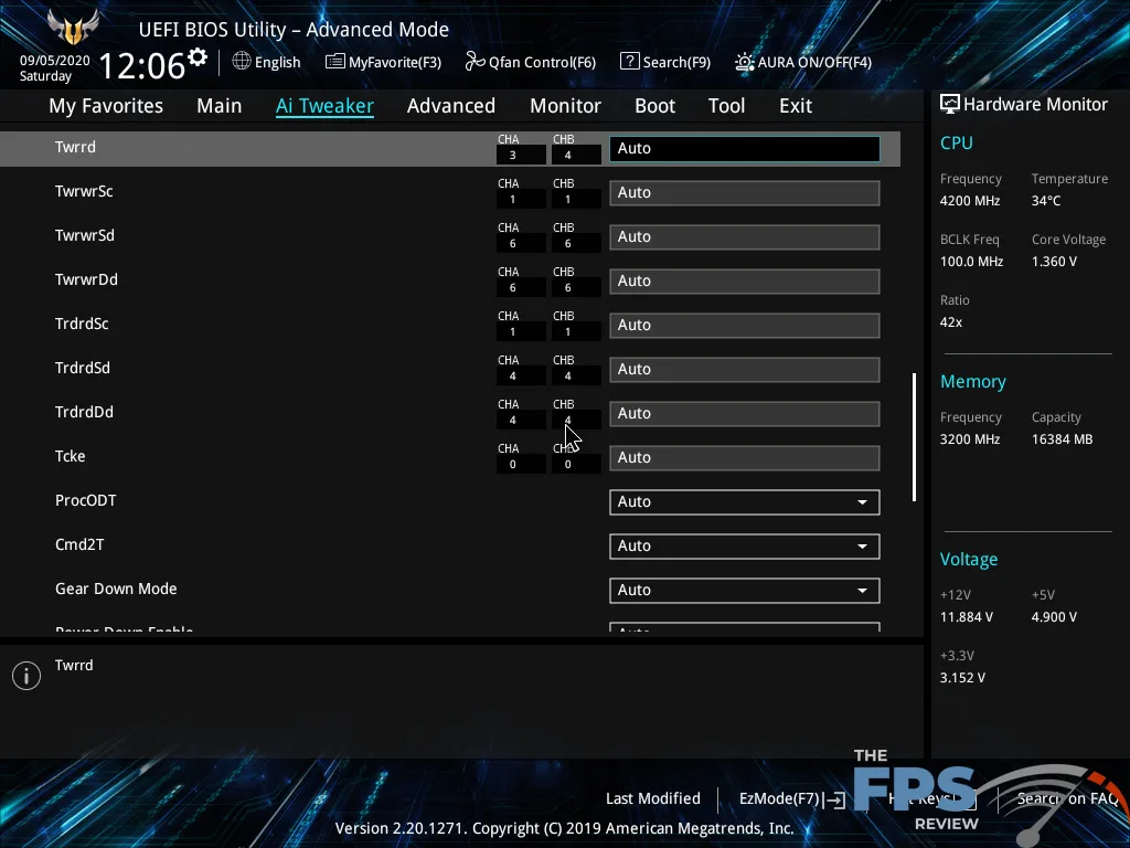ASUS TUF GAMING X570 PLUS (WI-FI) Motherboard Review BIOS