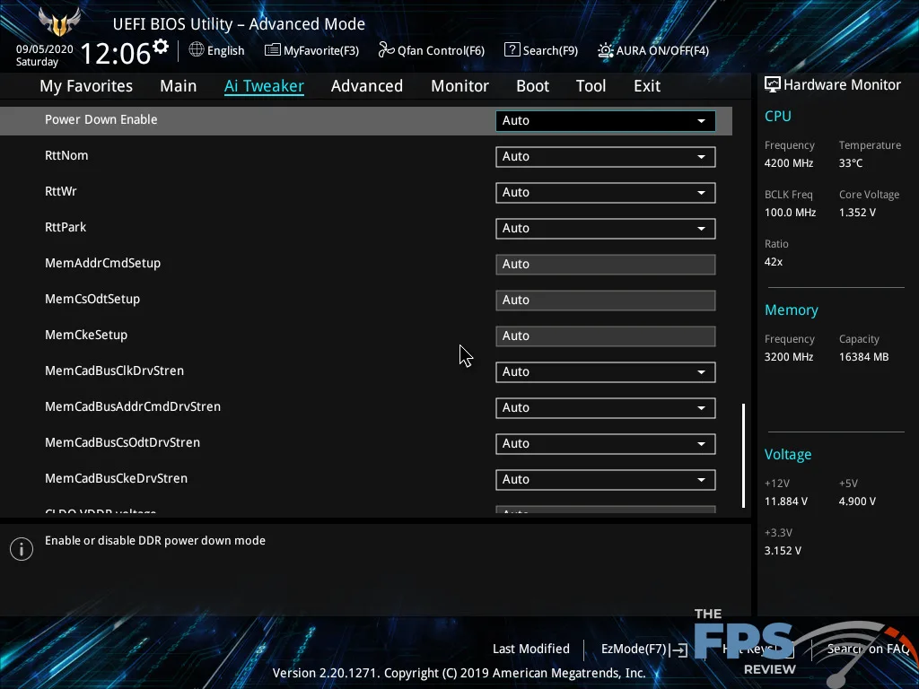 ASUS TUF GAMING X570 PLUS (WI-FI) Motherboard Review BIOS