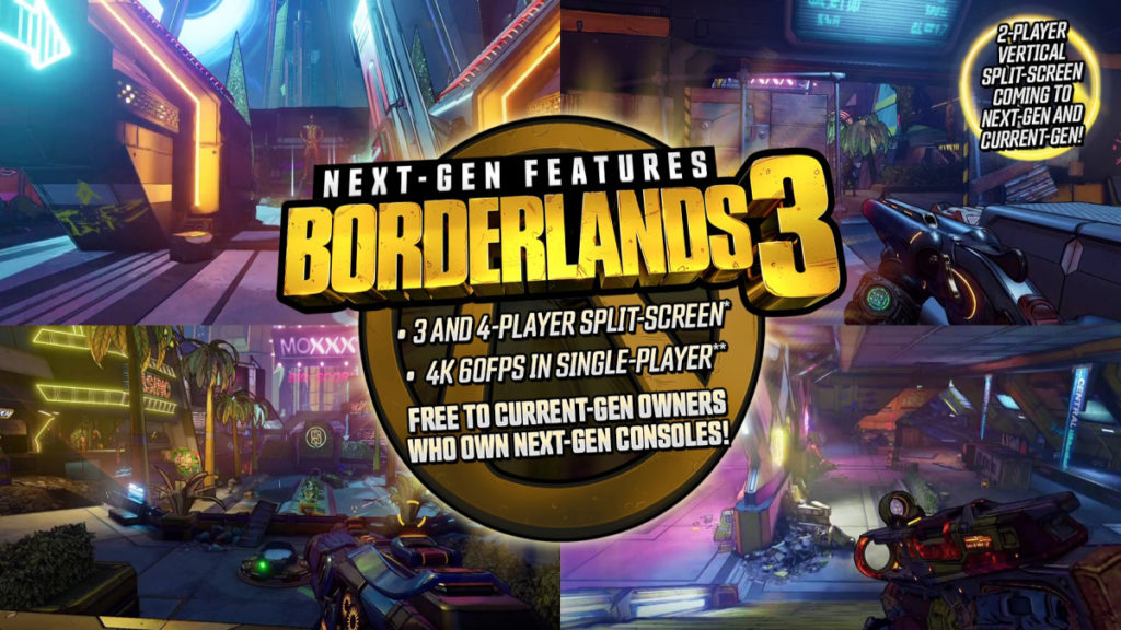Borderlands 3 PS5 and Xbox Series X announcement
