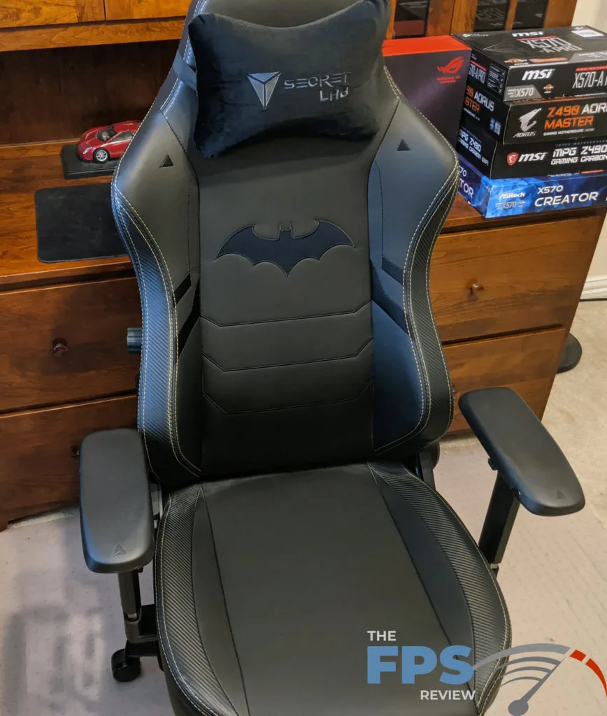 Secretlab TITAN Dark Knight Edition After 30 Days Front View