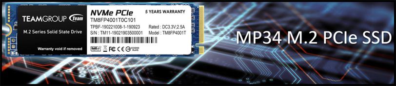 TEAMGROUP MP34 512GB PCIe NVMe M.2 SSD Review Banner