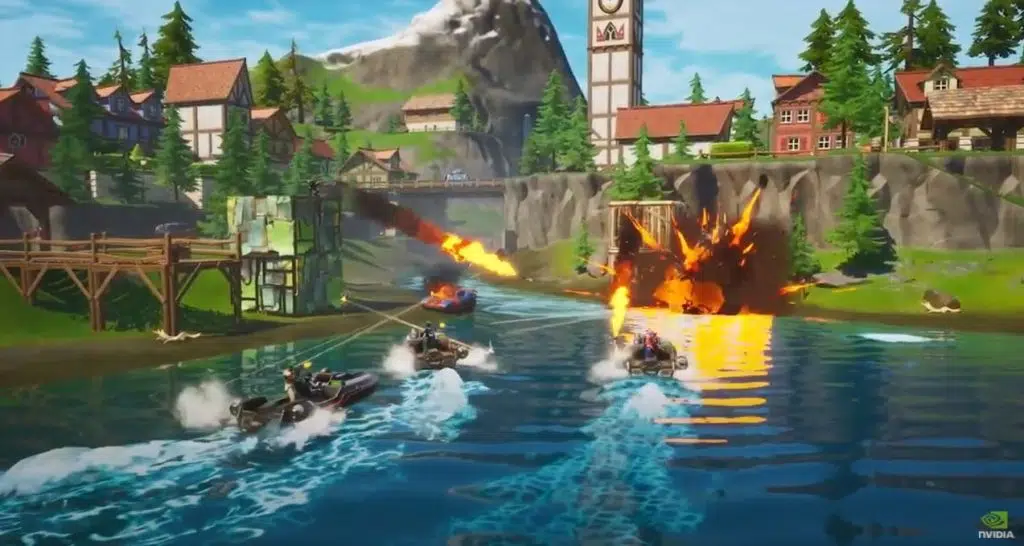 Fortnite with RTX On
