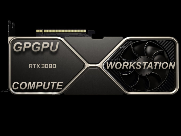 NVIDIA GeForce RTX 3080 Founders Edition GPGPU Compute Workstation Performance Review Featured Image