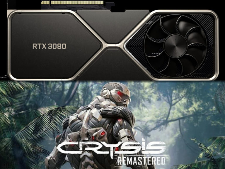 GeForce RTX 3080 FE Crysis Remastered Performance