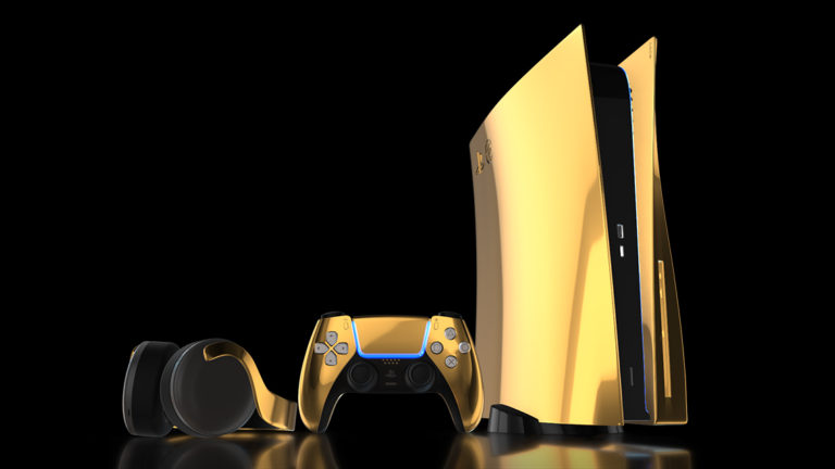 This 24K-Gold PlayStation 5 Console Will Cost You $10,000