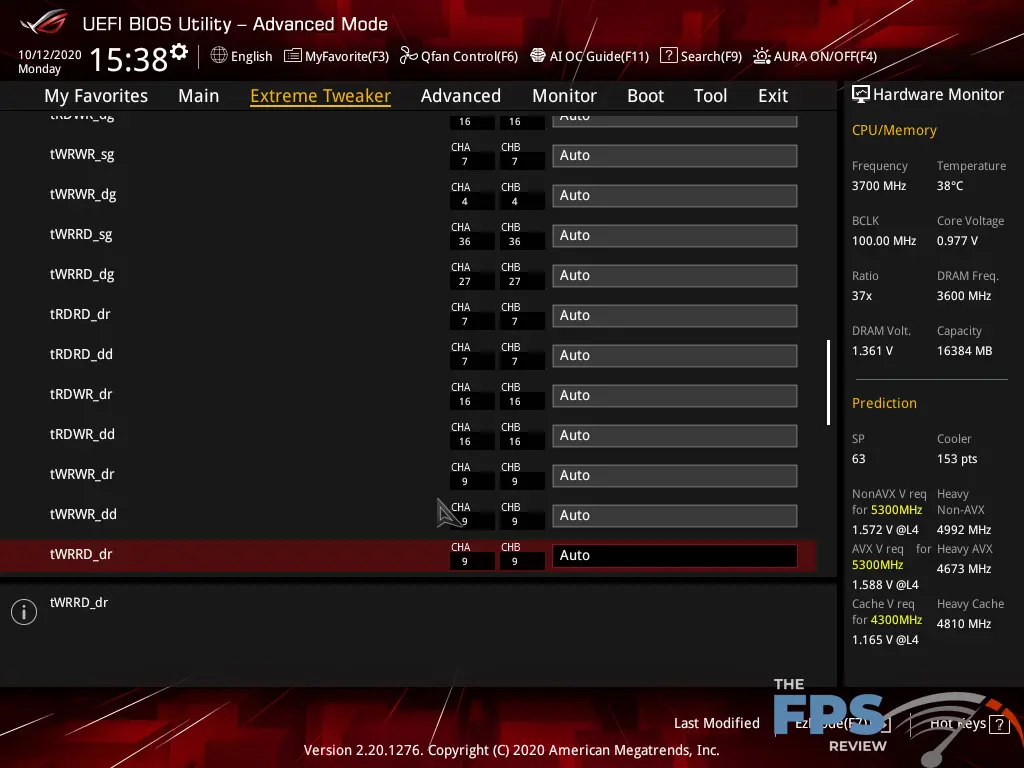 ASUS ROG MAXIMUS XII EXTREME Motherboard BIOS