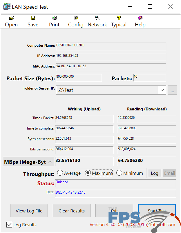 ASUS ROG MAXIMUS XII EXTREME Motherboard Wifi Testing