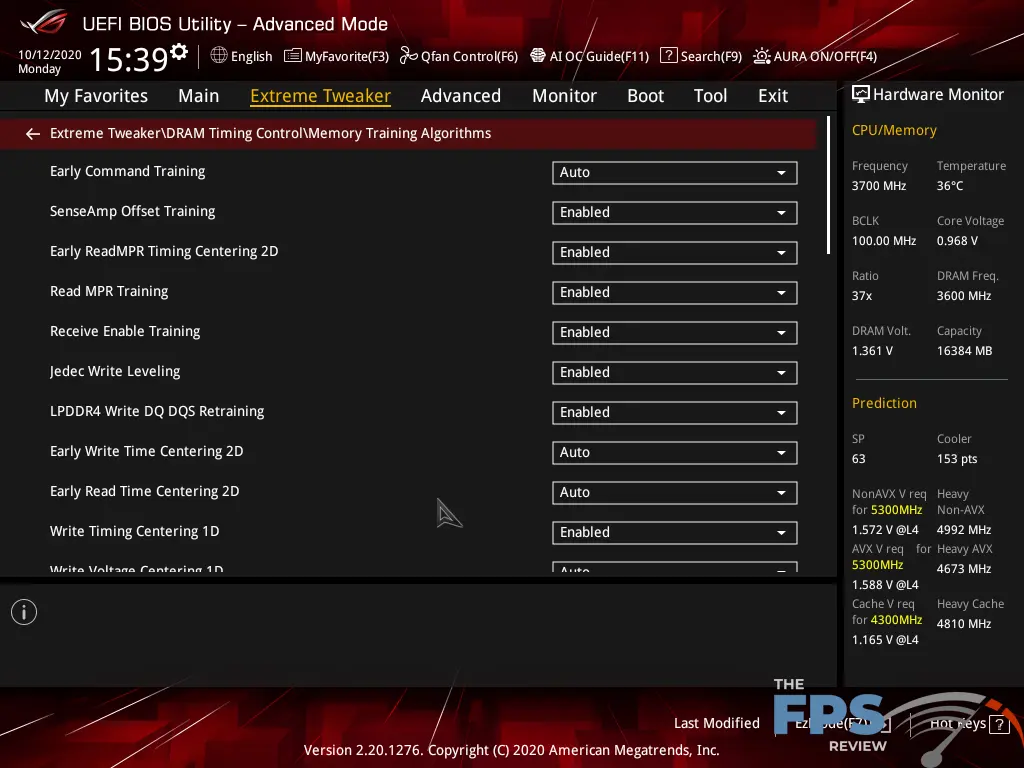 ASUS ROG MAXIMUS XII EXTREME Motherboard BIOS