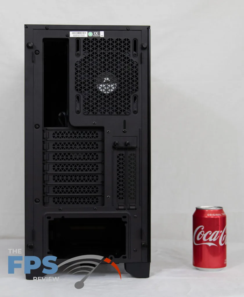 Corsair 4000D Tempered Glass Back View
