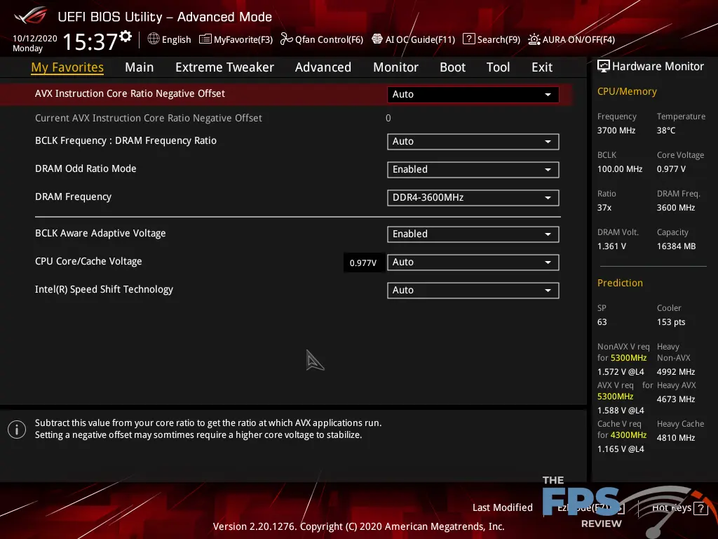 ASUS ROG MAXIMUS XII EXTREME Motherboard BIOS