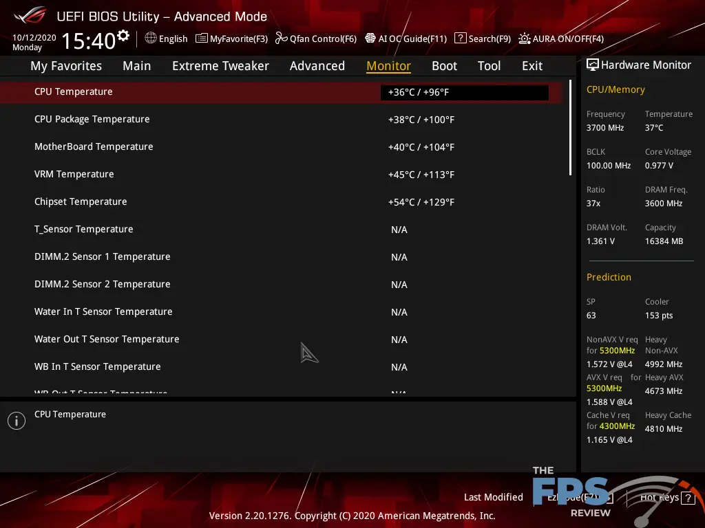 ASUS ROG MAXIMUS XII EXTREME Motherboard BIOS