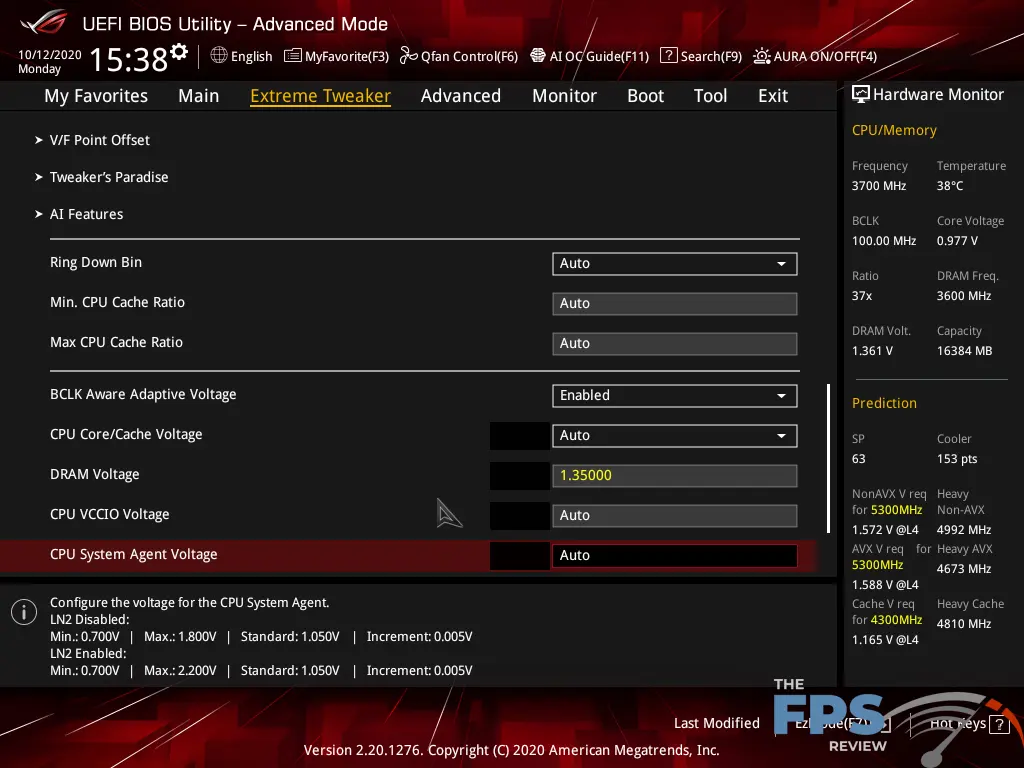 ASUS ROG MAXIMUS XII EXTREME Motherboard BIOS