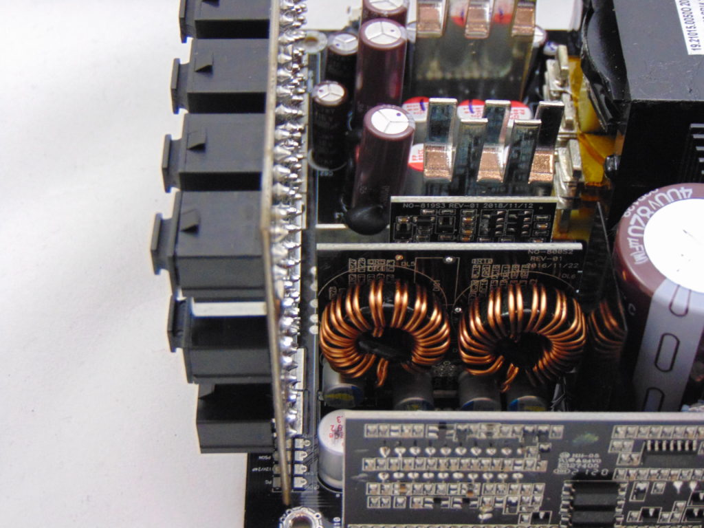 SilverStone DA1650 1650W Power Supply Closeup of PCB