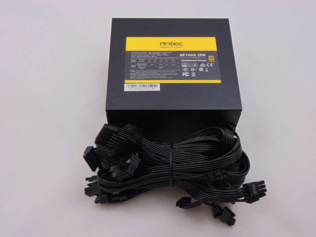 Antec Neo ECO Gold ZEN 700W Power Supply Bottom View with Label