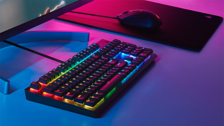 Corsair Announces K60 RGB PRO Mechanical Gaming Keyboards with CHERRY Keyswitches (VIOLA, MX Low Profile SPEED)