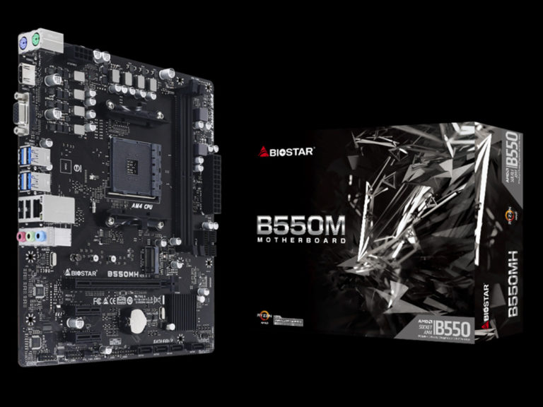 BIOSTAR B550MH Motherboard Review Featured Image