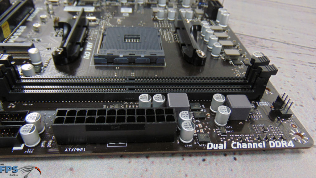 BIOSTAR B550MH Motherboard DIMM Slots ATX Power Connector