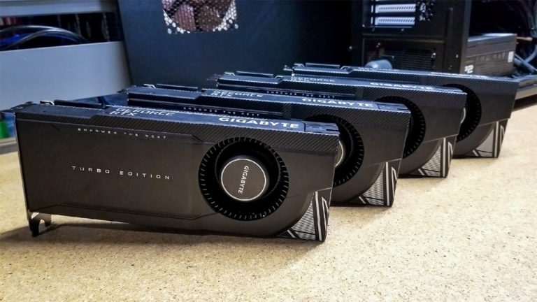 Puget Systems Tests Four Blower-Style GeForce RTX 3090 Cards in a Single Workstation: 1,717-Watt Peak Power Draw