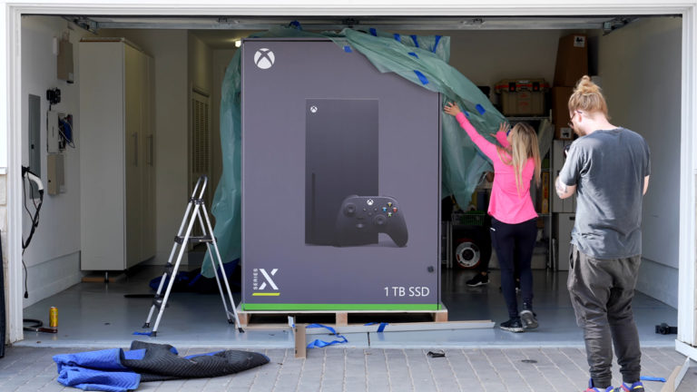 Microsoft Is Delivering Life-Sized Xbox Series X Refrigerators