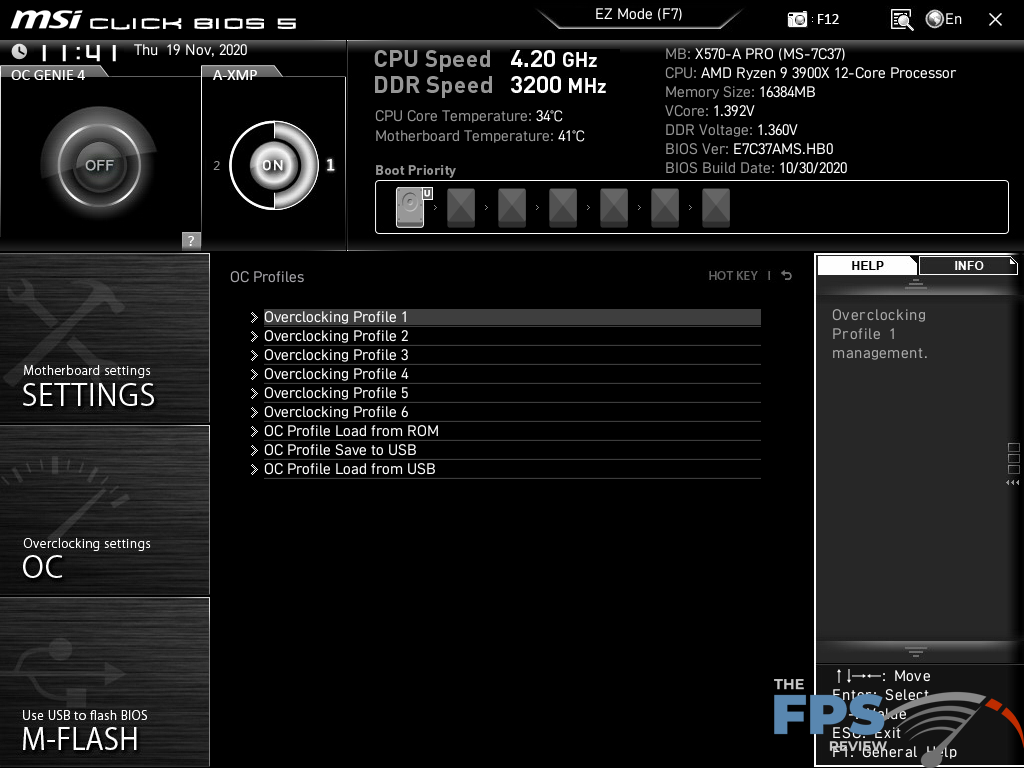 MSI X570-A PRO Motherboard BIOS