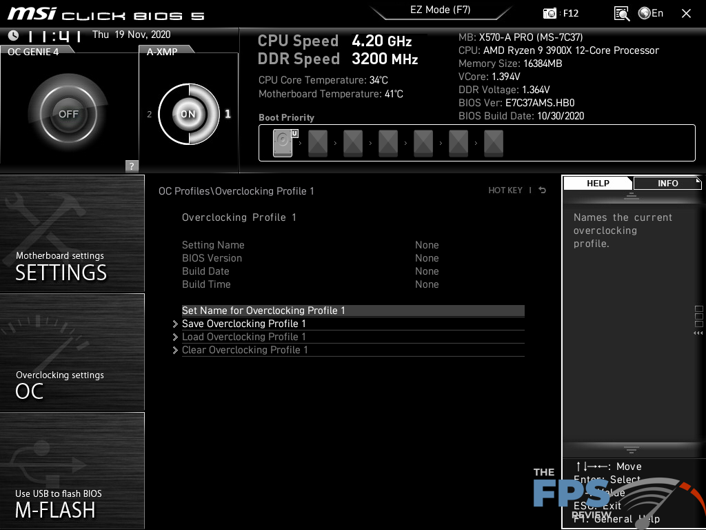 MSI X570-A PRO Motherboard BIOS
