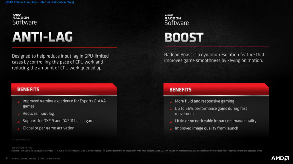 AMD Radeon RX 6800 XT and Radeon RX 6800 Product Slides
