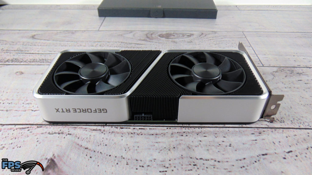 NVIDIA GeForce RTX 3060 Ti Founders Edition Side View with GeForce RTX Logo