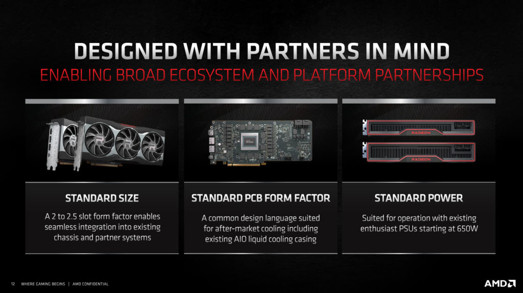 AMD Radeon RX 6800 XT and Radeon RX 6800 Product Slides Industry Standards