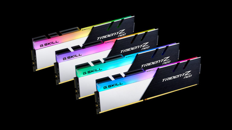 G.SKILL Announces New Trident Z Neo DDR4 Memory Kits for AMD Ryzen 5000 Series Processors