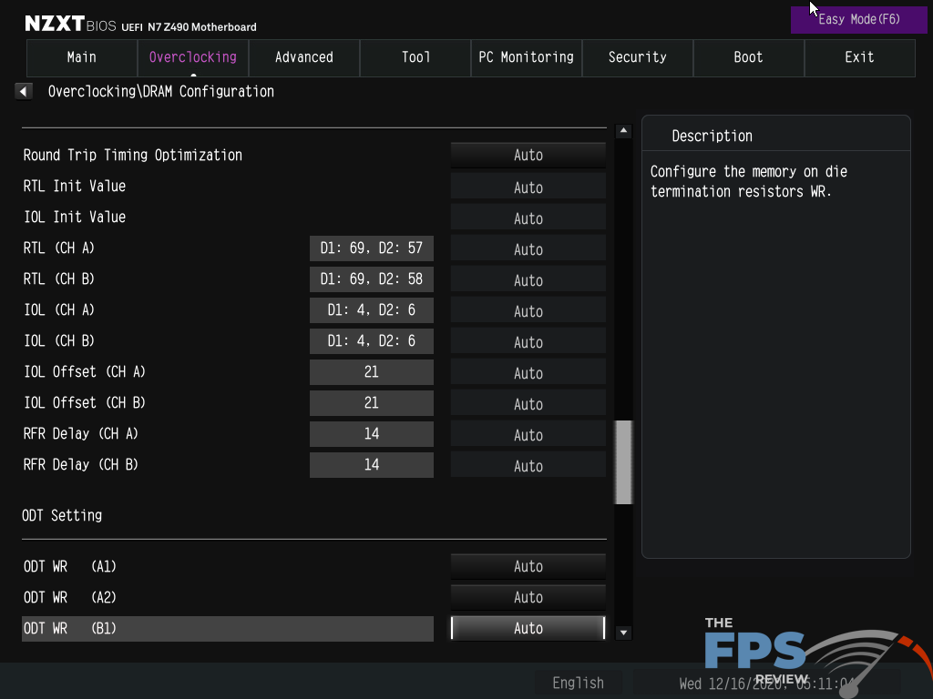 NZXT N7 Z490 Motherboard BIOS