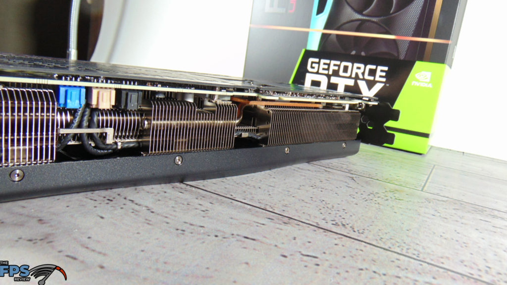 EVGA GeForce RTX 3080 FTW3 ULTRA GAMING heatsink side