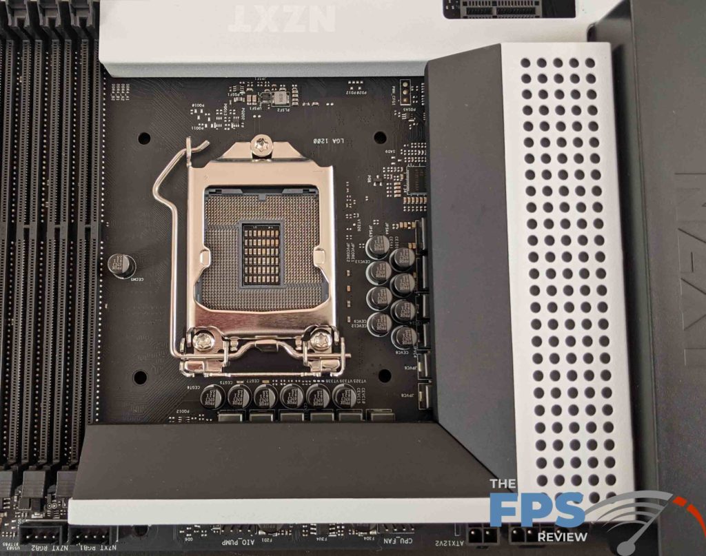NZXT N7 Z490 Motherboard Socket and VRM Cover