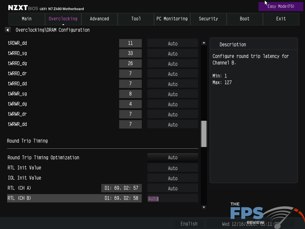 NZXT N7 Z490 Motherboard BIOS