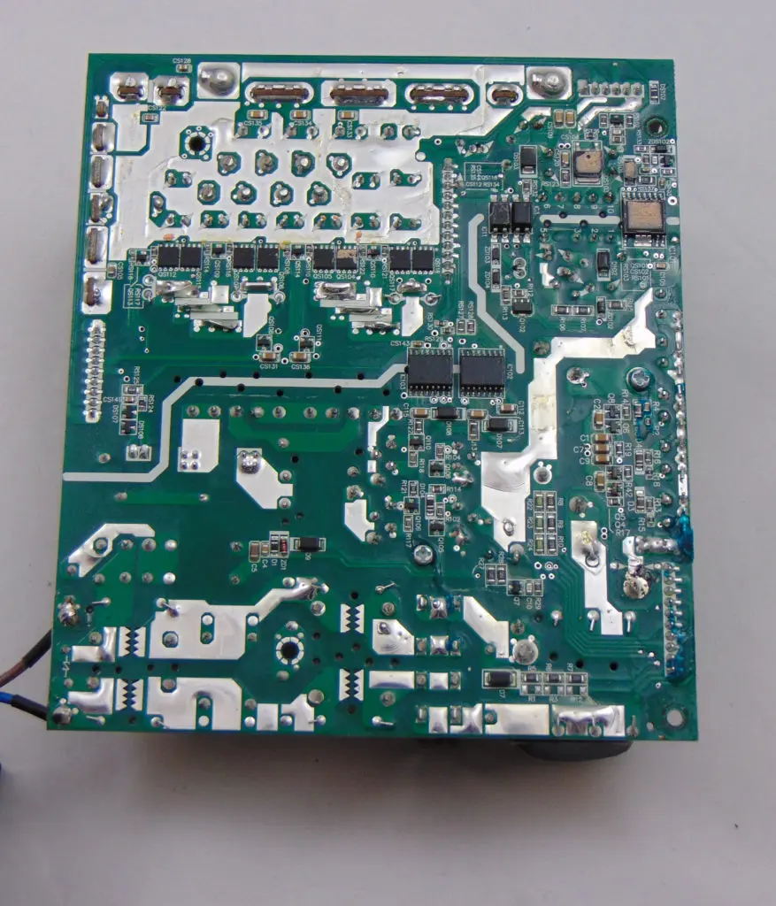 FSP Hydro PTM PRO 1200W Power Supply Back of PCB
