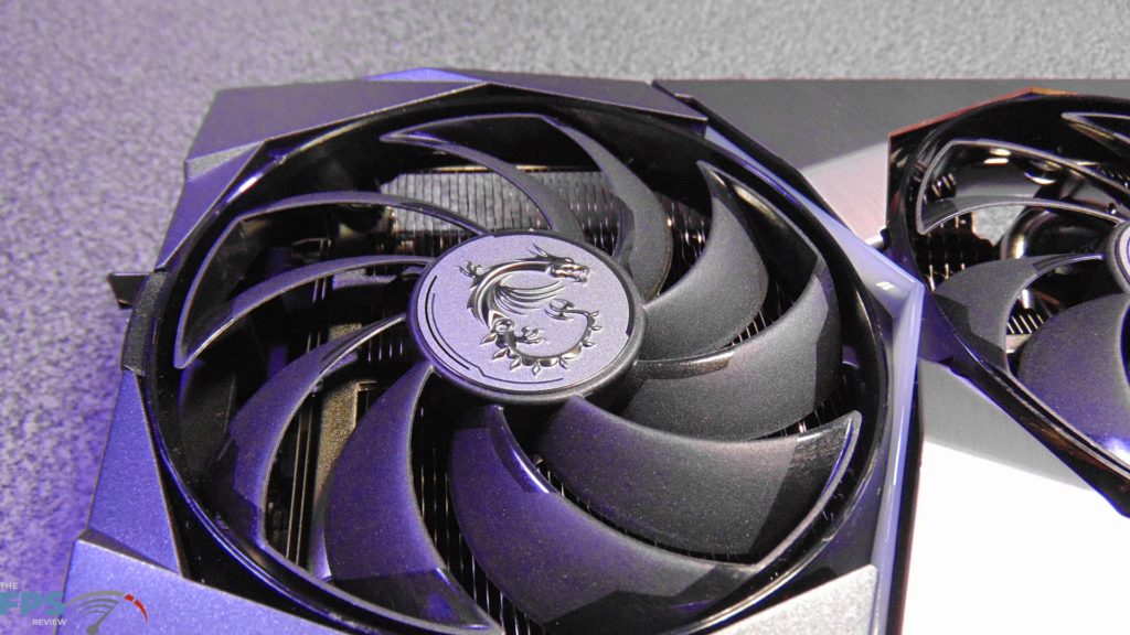 MSI GeForce RTX 3080 SUPRIM X Fans