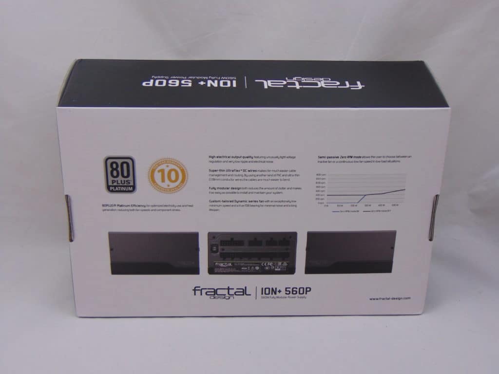 Fractal Design ION+ 560P Box Back