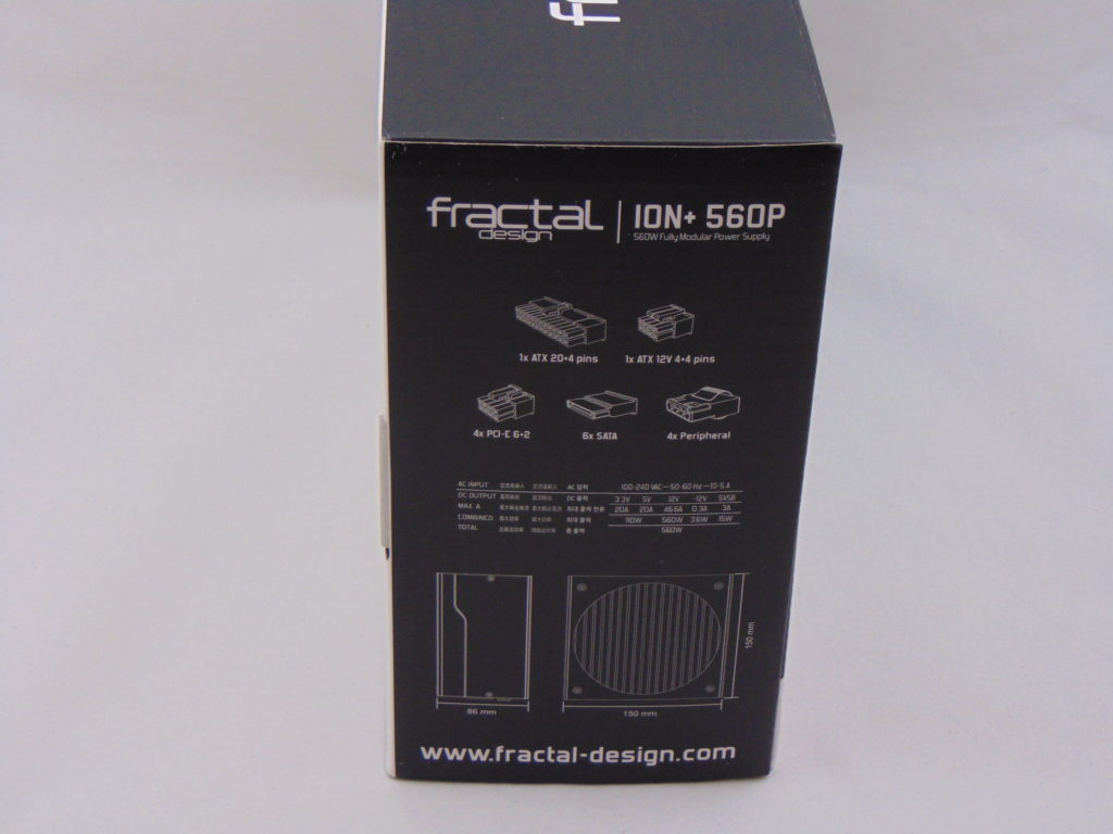 Fractal Design ION+ 560P Box Side